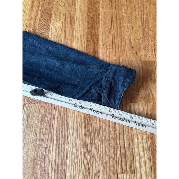 Levis Denim Trucker Jacket Dark Wash Medium Size M - Picture 3 of 15